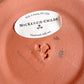 マッケンジーチャイルド Mackenzie-Child コートリーチェック柄 キャンドルホルダー Candlestick 金彩 陶器 アメリカ B ■