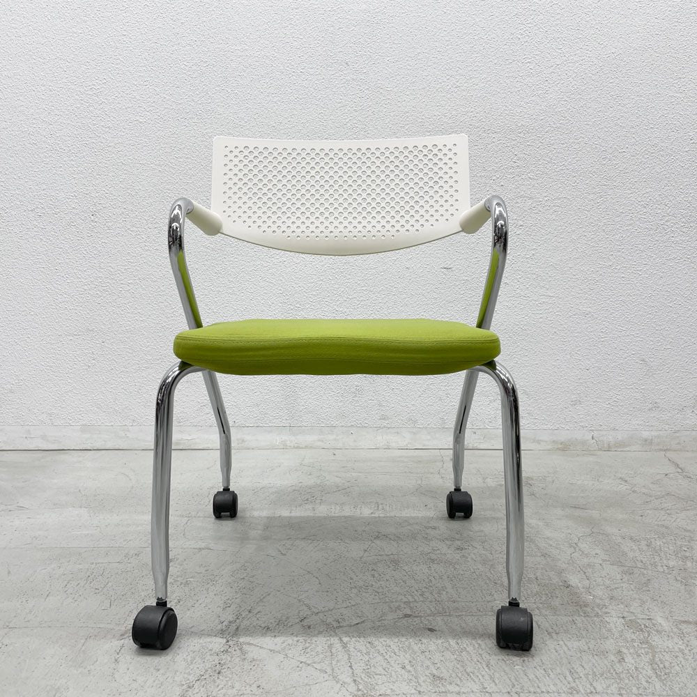 ヴィトラ vitra ビザロール Visaroll デスクチェア スタッキングチェア キャスター アントニオ・チッテリオ 〓