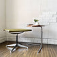 ハーマンミラー Herman Miller アルミナムグループ オットマン スツール ファブリック ライトグリーン系 アルミバフベース 4本脚 C&R イームズ ◎