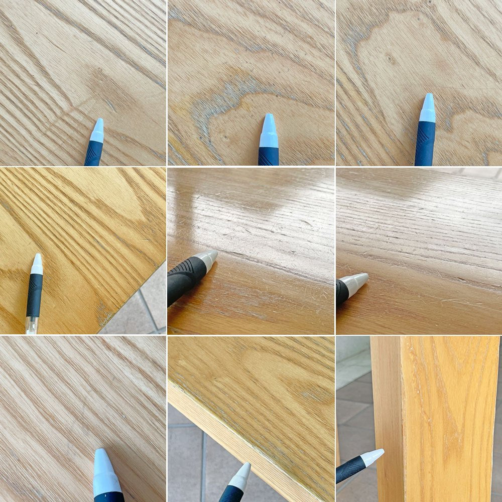 アクタス ACTUS レン REN ダイニングテーブル アッシュ無垢材 140×80cm ◇