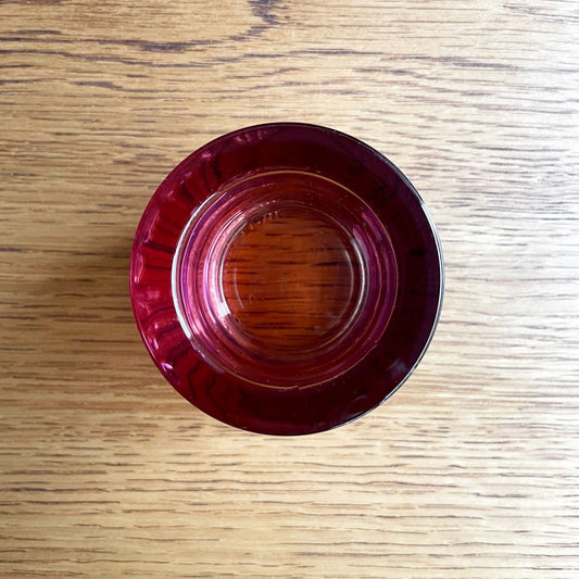 イッタラ iittala マリメッコ marimekko キビ kivi キャンドルホルダー ローズオリーブ 60mm ヘイッキ・オルヴォラ フィンランド  廃番カラー ♪