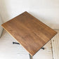 グリニッチ greeniche カフェテーブル Cafe Table 800×600×610 ウォールナット無垢材 Xレッグ ★
