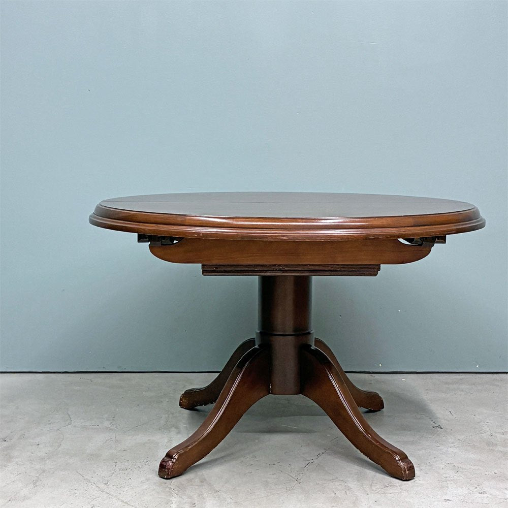 三越家具 ブルージュ Brugg カントリーハウス CDT1 エクステンション リビングダイニングテーブル ラウンド W108×H68cm ◎