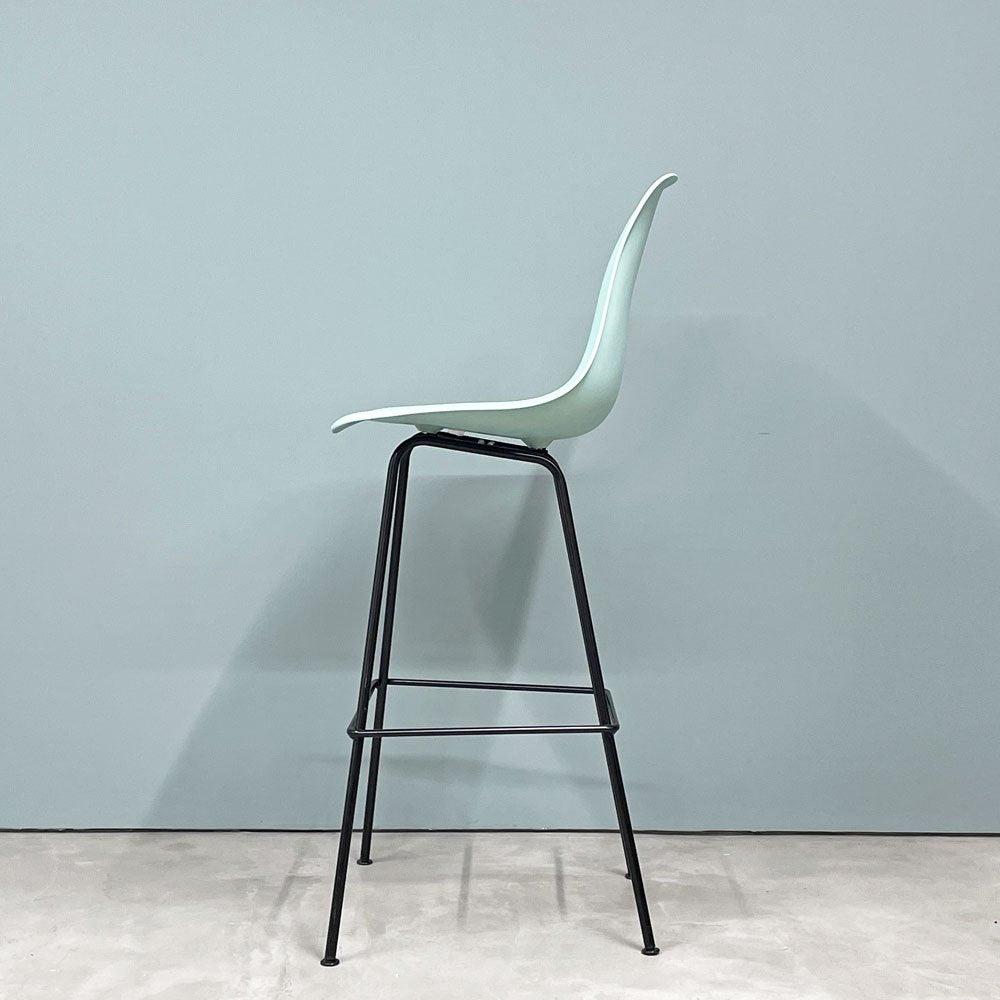 ハーマンミラー Herman Miller イームズ シェルスツール バーハイトスツール アクアスカイ H115.5cm ポリプロピレン製 イームズ ミッドセンチュリー ◎