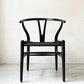 カールハンセン＆サン Carl Hansen & Son CH24 Yチェア ブラックラッカー×ブラックペーパーコード ビーチ材 ハンス・J・ウェグナー デンマーク 北欧家具 ★