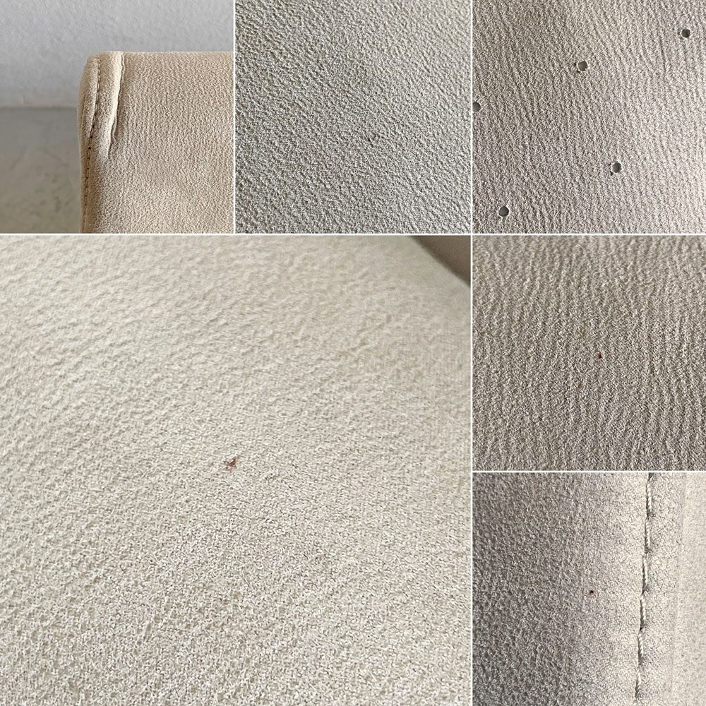 リラックスフォーム RELAXFORM グラシエーロ GLACIERO 3人掛けソファ W188cm プライムレザーテックス プラチナグレー 関家具 定価￥113,000- A 〓