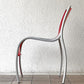 カルテル Kartell FPE chair スタッキングチェア ダイニングチェア アルミ ポリプロピレン レッド ロンアラッド イタリアモダン 廃番 ◇