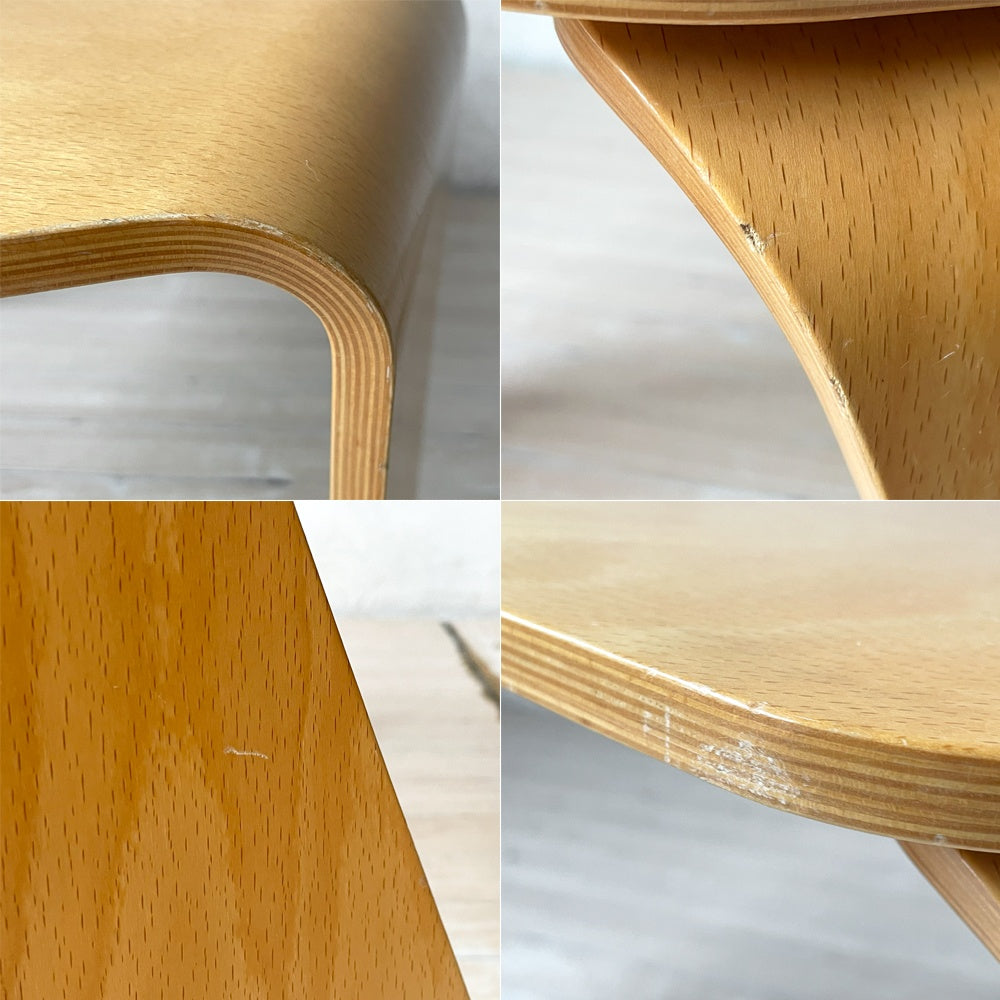 イデー IDEE レノチェア スタッキングチェア RENO Stacking Chair ビーチ材 プライウッド 3Leg デザイン A ★