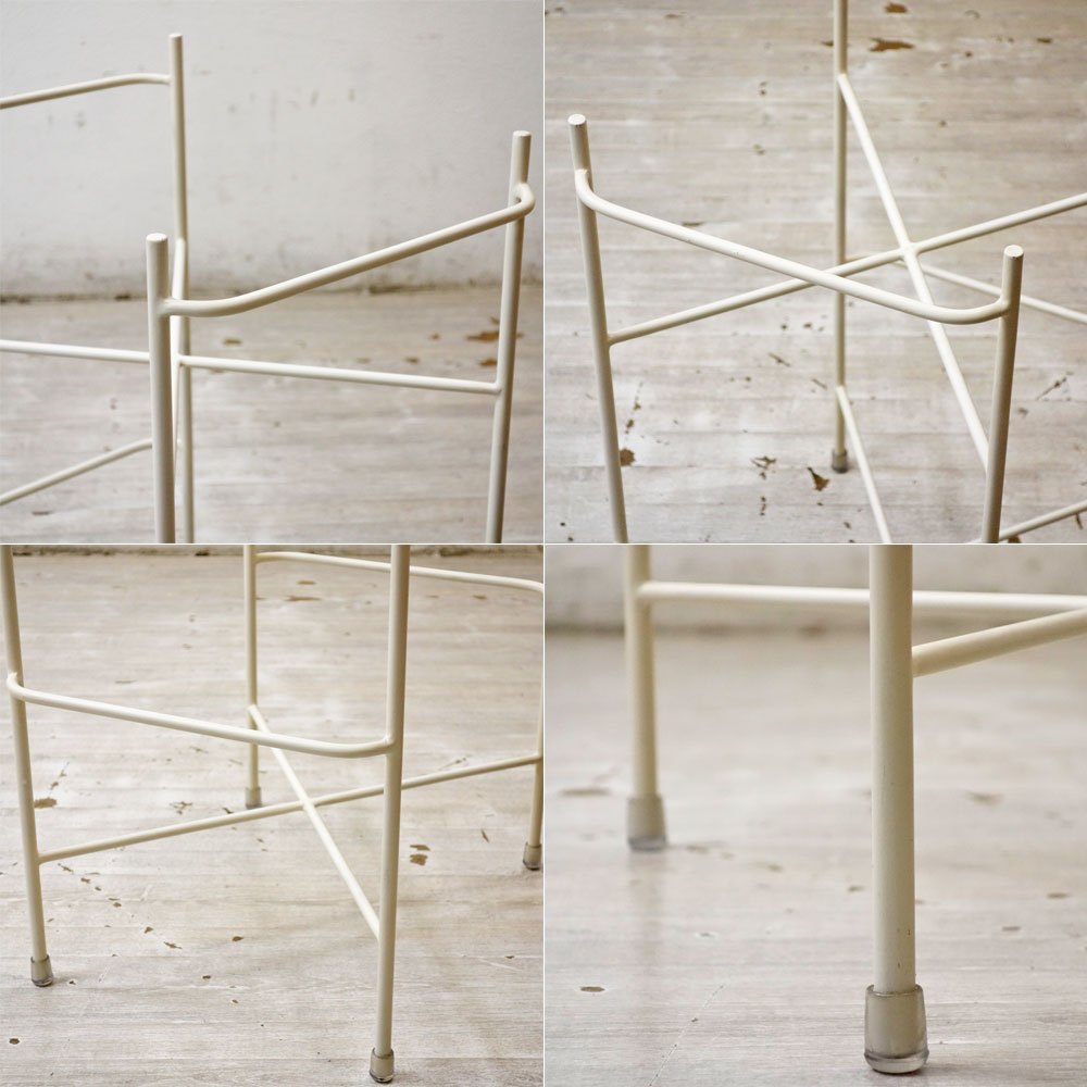 イデー IDEE ワラビー WALLABY バスケットスタンド BASKET STAND ラタン スチール ホワイト ●