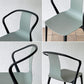 ヴィトラ Vitra ベルヴィルチェア Belleville Chair アームチェア ダイニングチェア スタッキングチェア モスグレー ロナン & エルワン・ブルレック A ◇