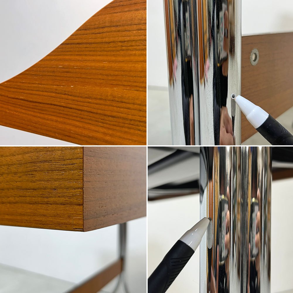 ヴィトラ Vitra ネルソンスワッグレッグデスク Nelson Swag Leg Desk ホワイトラミネート天板 W99cm ジョージ・ネルソン ミッドセンチュリー ●