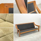 PJ furniture チーク無垢材 3pソファ 3シーター POUL JEPPESEN デンマークビンテージ 〓