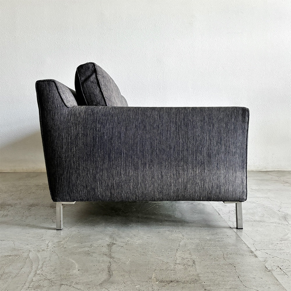 アイラーセン eilersen ストリームライン STREAMLINE ミニソファ MINI SOFA 2.5～3シーター W190cm イェンス・ユール・アイラーセン Jens Juul Eilersen Dランク生地 ネイビー系色 参考価格￥411,400- 〓