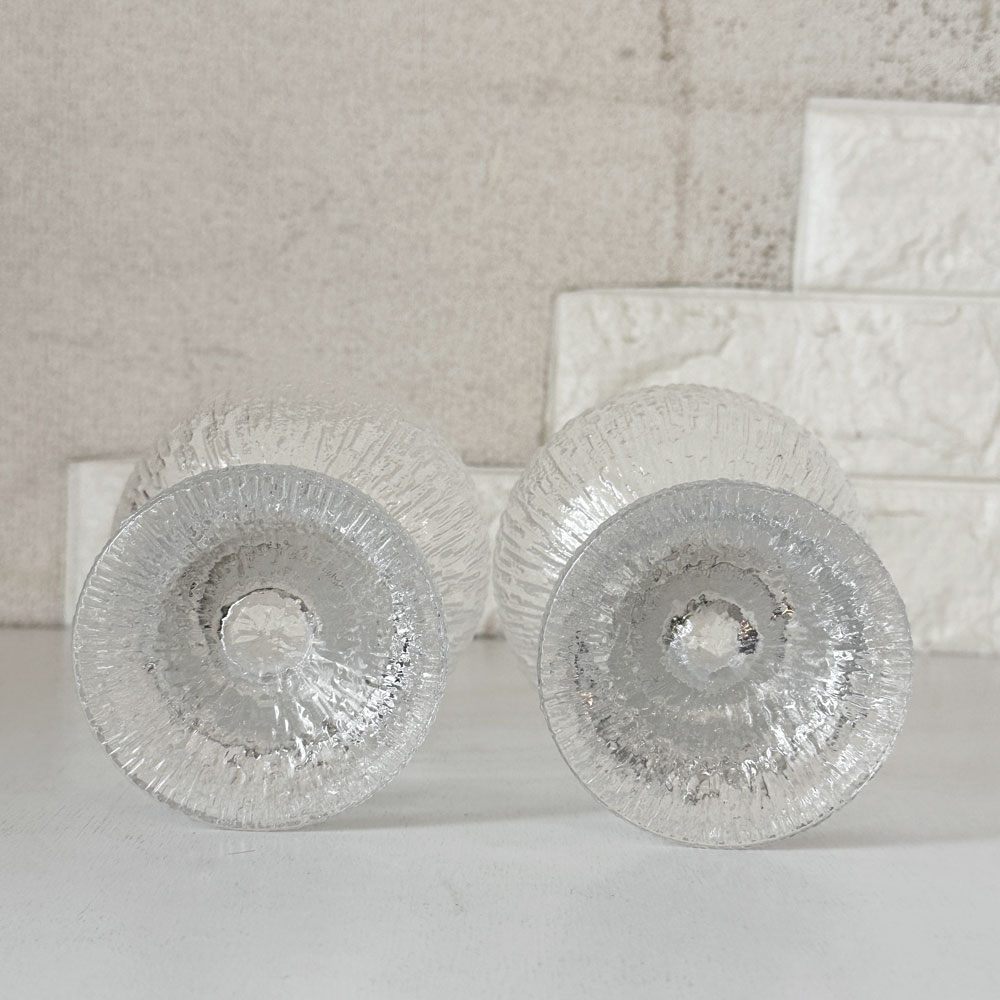 イッタラ iittala ケッケリト Kekkerit ビアグラス H14cm ティモ・サルパネヴァ ビンテージ ペア 北欧食器 A ◎
