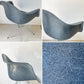 ハーマンミラー Herman Miller アームシェルチェア 現行FRP製 ネイビー エッフェルベース C&R イームズ ミッドセンチュリー ★