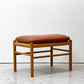カールハンセン＆サン Carl Hansen & Son コロニアルフットスツール OW149F オーク材オイル仕上げ THOR307 ライトブラウンレザー オーレ・ヴァンシャー ●