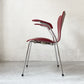 フリッツハンセン Fritz Hansen 3207 セブンチェア アームチェア ラッカー ベネチアンレッド アルネ ヤコブセン 北欧家具 ★