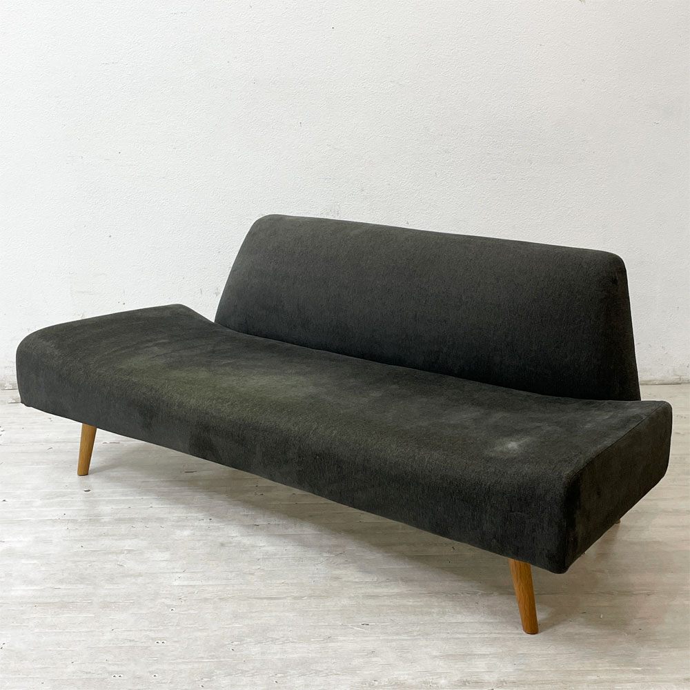 イデー IDEE アーオ ソファ AO SOFA 2Pソファ 2人掛け チャコールカラー W140 岡嶌要 定価￥89,900- ●