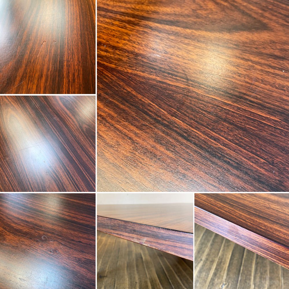 天童木工 TENDO 座卓 ローテーブル センターテーブル W121.5cm ローズウッド材 プライウッド 乾三郎 ジャパニーズモダン ◎