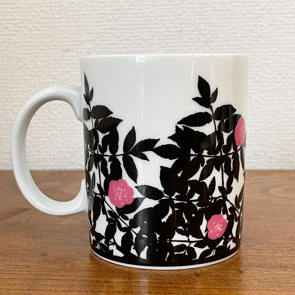 マリメッコ marimekko ルースプー RUUSUPUU マグカップ バラの木 マイヤ・イソラ 2005年 北欧食器 ◎