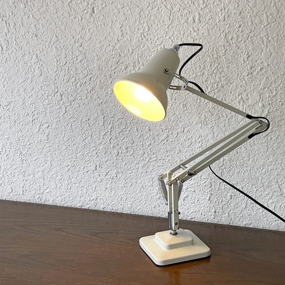 アングルポイズ ANGLEPOISE オリジナル1227 Original1227 ミニ Mini テーブルランプ デスクライト リネンホワイト バネ1本欠品 インダストリアルデザイン ◇