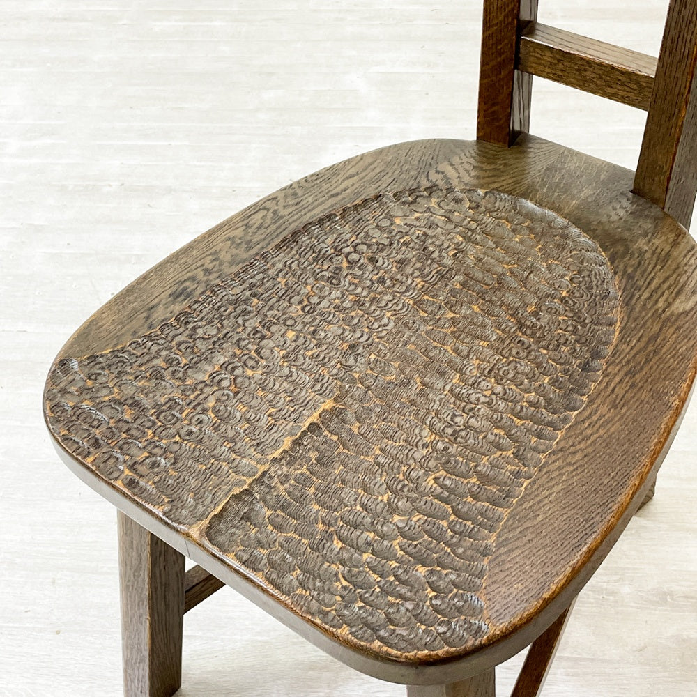 ダックス DUX ダイニングチェア クラフトチェア オーク材 ハンドメイド家具 カントリー クラシック ●