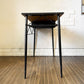 ミッドセンチュリーデザイン Midcentury Design メラミントップ × スチールレッグ デスク W90.5cm 抽斗1杯 50's ビンテージ ◎