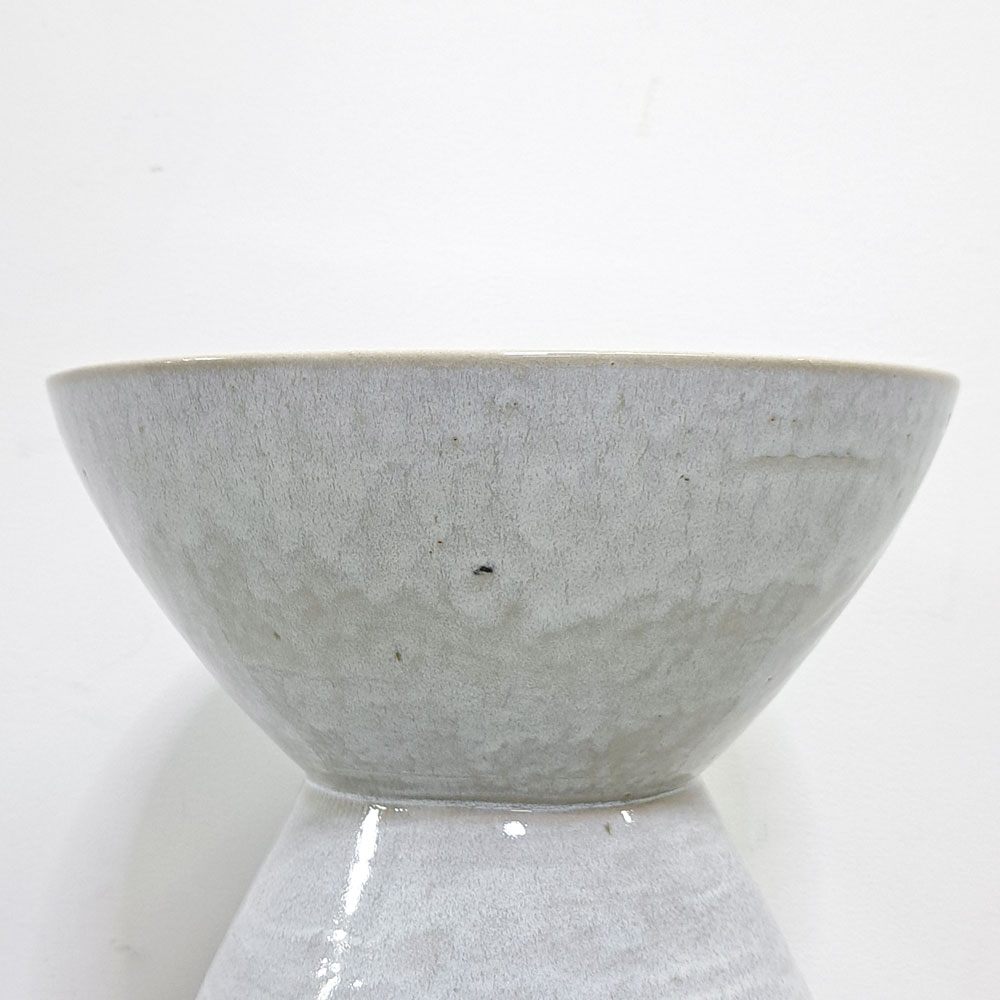 タイム＆スタイル TIME&STLE stoneware sculpture 石見焼 スツール TSSG107 サイドテーブル オブジェ 彫刻 嶋田窯 伝統工芸 定価￥95,700- ●