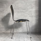 フリッツハンセン Fritz Hansen 3107 セブンチェア ラッカー ブラック リペイント済み アルネ・ヤコブセン デンマーク 北欧家具 ♪