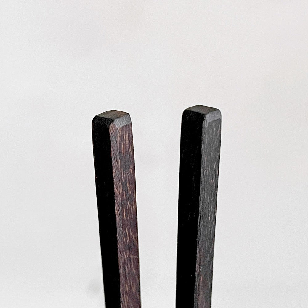 三谷龍二 Ryuji Mitani ローズウッド材 箸 約22cm カトラリー 木工 現代作家 A ■