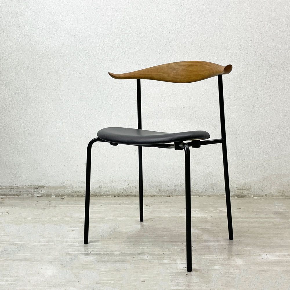 カールハンセン＆サン Carl Hansen & Son CH88P ダイニングチェア オーク材 本革 ハンス J. ウェグナー デンマーク 北欧家具 ●
