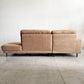 リラックスフォーム RELAX FORM ディオラ DIOLA カウチソファ ダブルシェーズ 3人掛け ミルキーベージュ W245cm プライムレザーテックス 関家具 〓