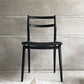 天童木工 TENDO インパラチェア Impala Chair ダイニングチェア ブラック レザー 本革 佐々木敏光 ジャパニーズミッドセンチュリーモダン C  ♪