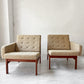 フランス＆サン France & Søn モジュラインソファ Moduline Sofa ラウンジチェア 2Pソファ チーク材 グレーファブリック デンマークビンテージ ★