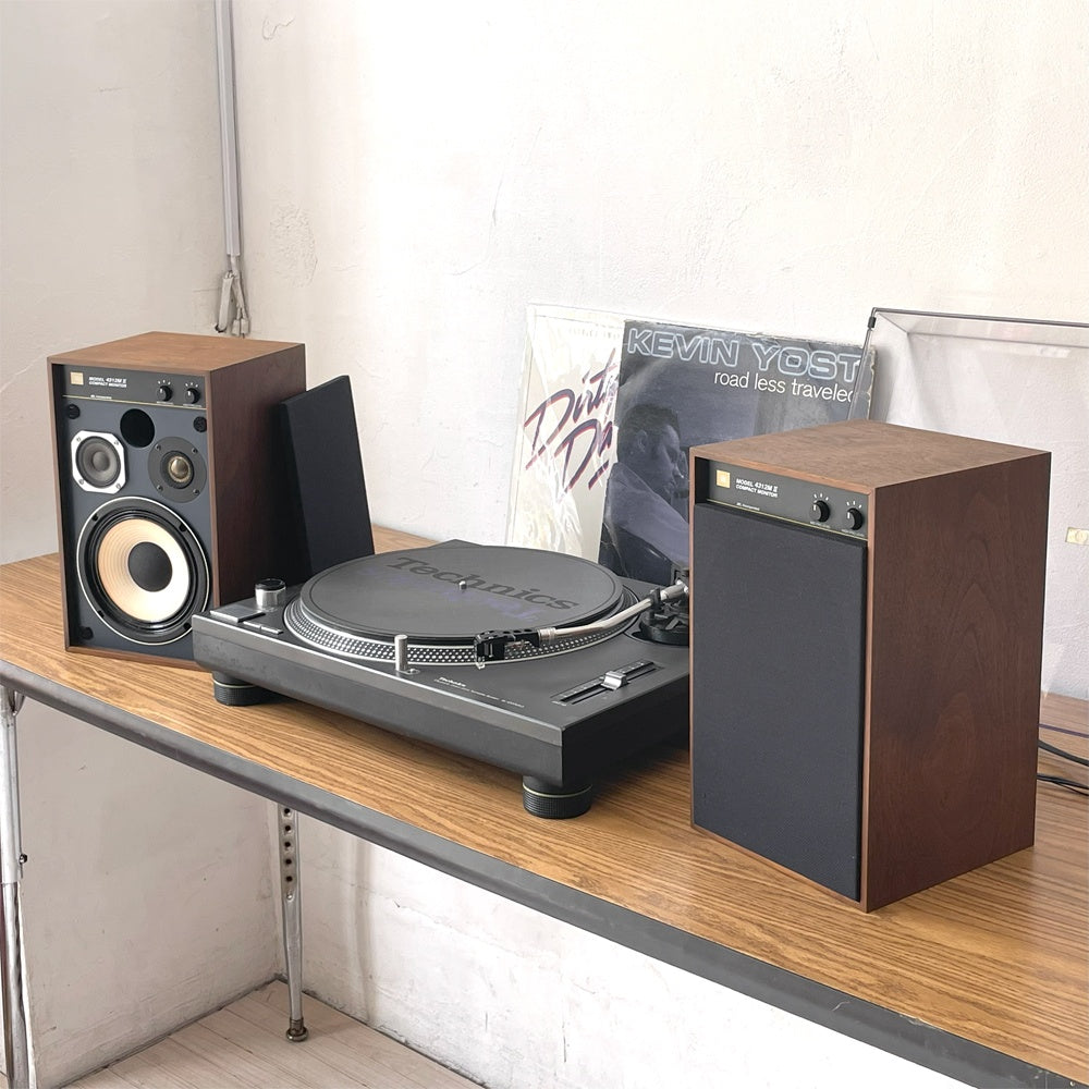 テクニクス Technics ダイレクトドライブ ターンテーブル SL-1200MK3 レコードプレーヤー ゴムマッド付 取扱説明書 良品 ★
