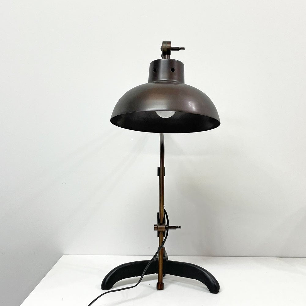 デカール DECAL テーブルランプ スタンドライト テーブルランプ スチール ブラス アンティーク ダークブロンズ仕上げ インダストリアルデザイン ●