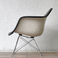 ハーマンミラー Herman Miller アームシェルチェア セカンド 2nd ナウガレザー キャッツクレイドル MFS製 イームズ ◇
