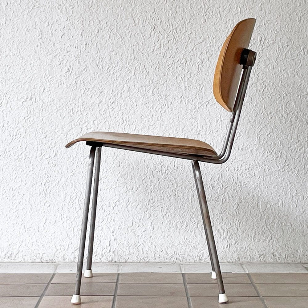 ギスペン Gispen model116 チェア ビンテージ プライウッドｘスチール ヴィム・リートフェルト Wim Rietveld オランダ ◇