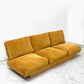 モモナチュラル MOMO Natural クラウド CLOUD ローソファ 3人掛け LOW SOFA 3P オーク材 ファブリック FGD-4 コーデュロイ キャメル カバーリング 定価￥200,000- ●