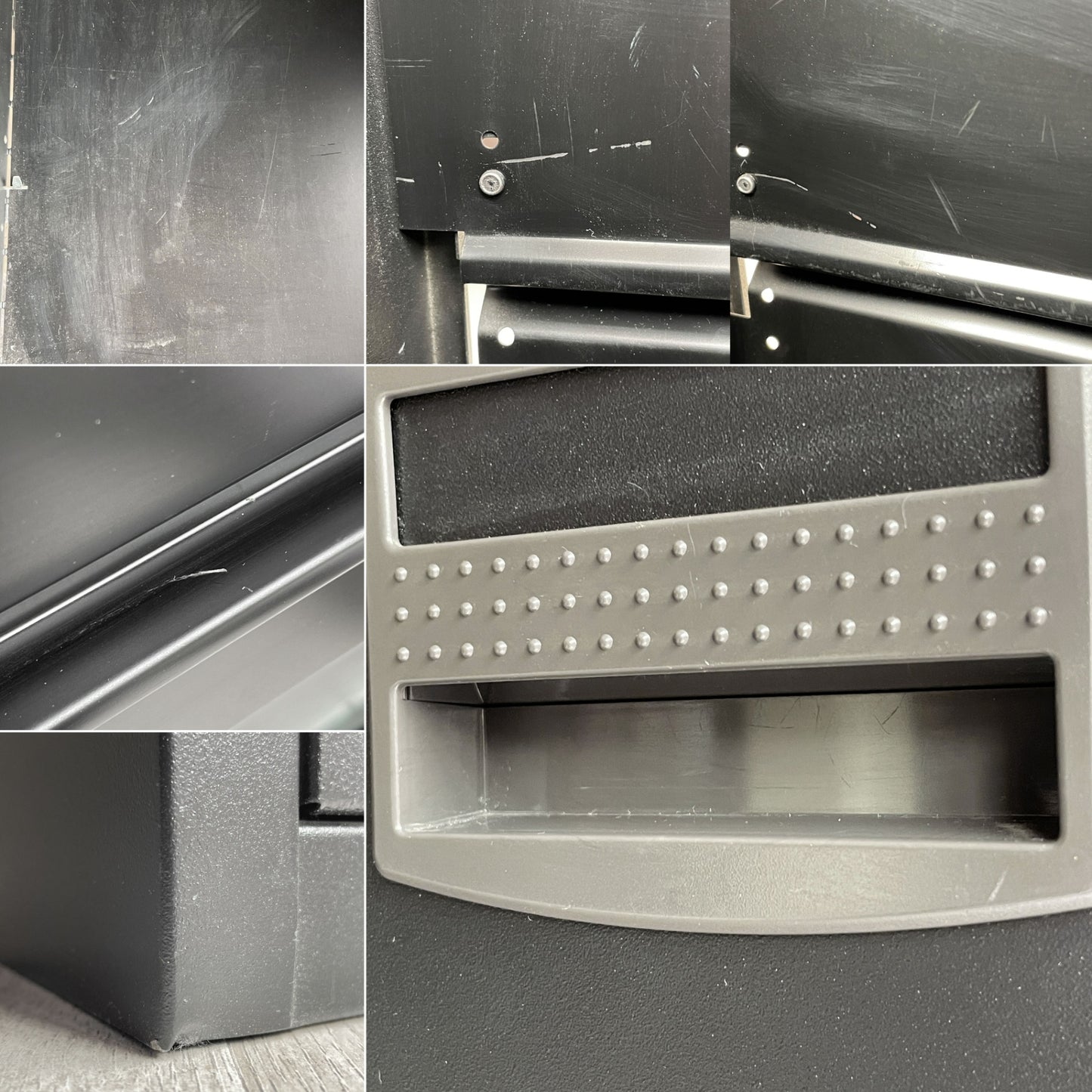 ビスレー QUBE By BISLEY ファイリング デスクキャビネット ブラック 4ドロワー A4サイズ オフィス家具 鍵付き 英国 廃番 ♪