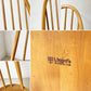 アーコール Ercol クエーカー チェア ダイニングチェア ビンテージ エルム×ビーチ材 英国家具 ★