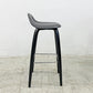 グビ GUBI 3D バースツール Bar Stool カウンターチェア KOMPLOT DESIGN ブラック ウォールナット材 デンマーク 定価281,462円 A 〓