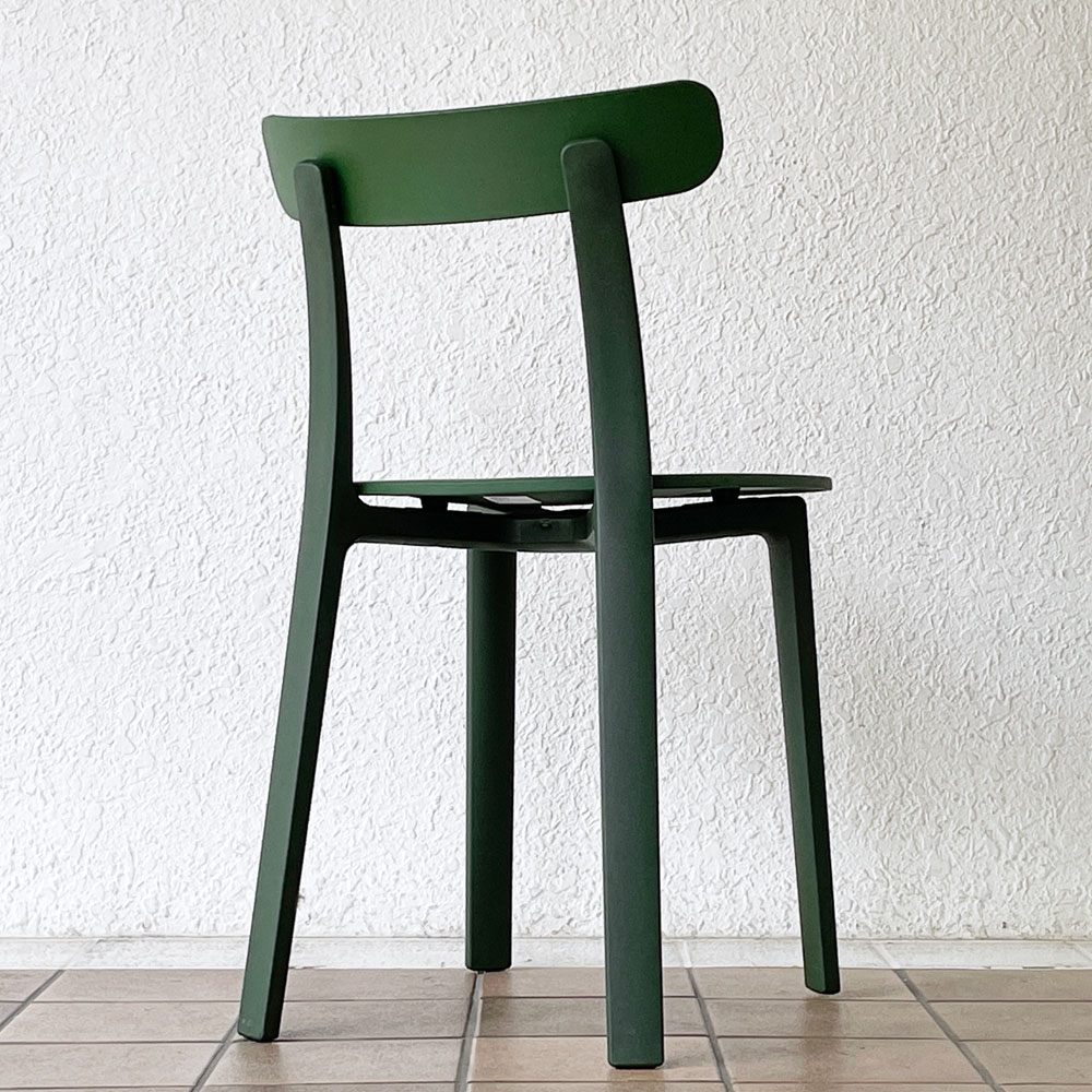 ヴィトラ vitra オールプラスチック チェア All Plastic Chair APC ダイニングチェア グリーン ジャスパー・モリソン ◇