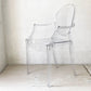 カルテル Kartell ルイゴースト LouisGhost アームチェア クリスタル スタッキング クリスタル フィリップ・スタルク Philippe Starck イタリア B ★