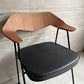 ケースファニチャー Case Furniture 675チェア ダイニングチェア アームチェア ウォールナット材 レザーシート ロビンデイ Robin Day ACTUS取扱 A ♪