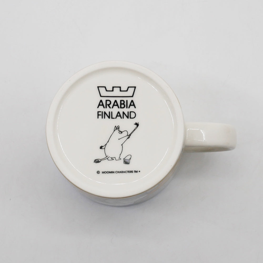 アラビア ARABIA ムーミンマグ MOOMIN オンザビーチ 2008年 夏限定 フィンランド 北欧食器 箱付き ●
