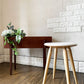 天童木工 Tendo リングスツール Ring Stool ビニールレザーシート オールマイティホワイト メープル材 加藤徳吉 定価￥39,600- ◎