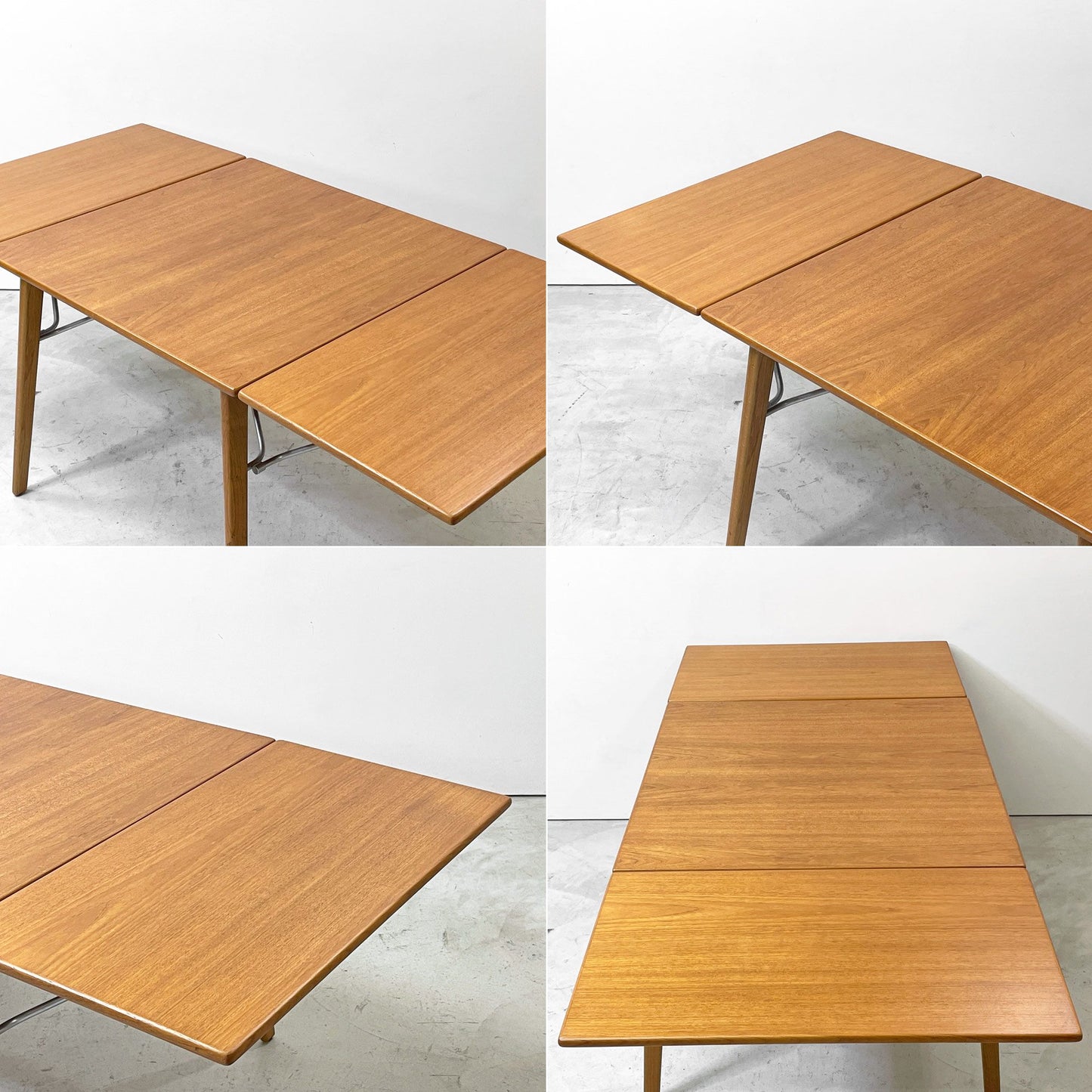 ソボーモブラー soborg mobler ダイニングテーブル バタフライテーブル model.162 チーク材 ボーエモーエンセン デンマーク 北欧ビンテージ ●