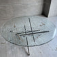 カッシーナイクスシー Cassina ixc. 713 ローテーブル ガラス天板 Φ100cm テオドール・ワッデル Theodore Waddell 参考定価￥460,000- 廃番 ♪