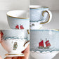 ウェッジウッド WEDGWOOD セイラーズ フェアウェル Sailor's Farewell カップ＆ソーサー C&S キット・ケンプ Kit Kemp 英国 イギリス ■